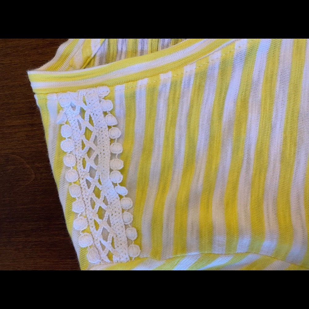 Talbots striped cotton top - Picture 6 of 6